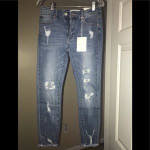 KanCan Distressed Midrise Jeans.